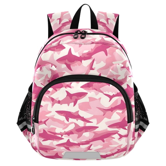 ALAZA Sharks Pattern Mini Backpack School Bookbag Age 3-7 Medium