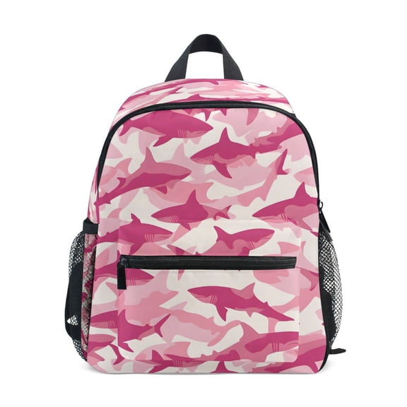 ALAZA Sharks Pattern School Backpack Small Bookbag Mini Bags