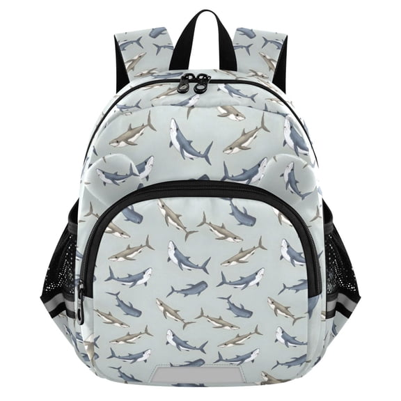 ALAZA Sharks Vintage Mini Backpack School Bookbag Age 3-7 Small