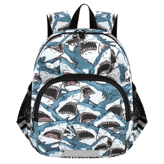 ALAZA Sharks-s1 Mini Backpack School Bookbag Age 3-7 Medium