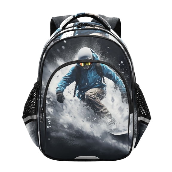 ALAZA Skater Characters School Backpack Elementary Bag Bookbag Travel Rucksack