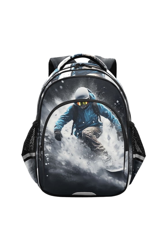 Skater Characters School Backpack Elementary Bag Bookbag Travel Rucksack