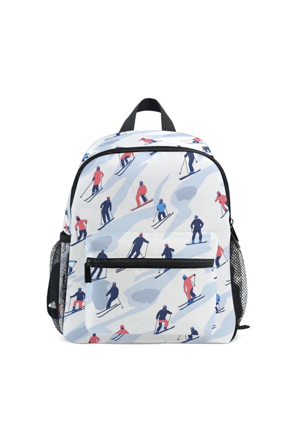 Skater Winter School Backpack Small Bookbag Mini Bags