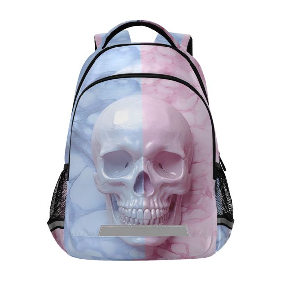 ALAZA Skeleton Abstract Backpack Elementary School Bag Bookbag Travel Rucksack