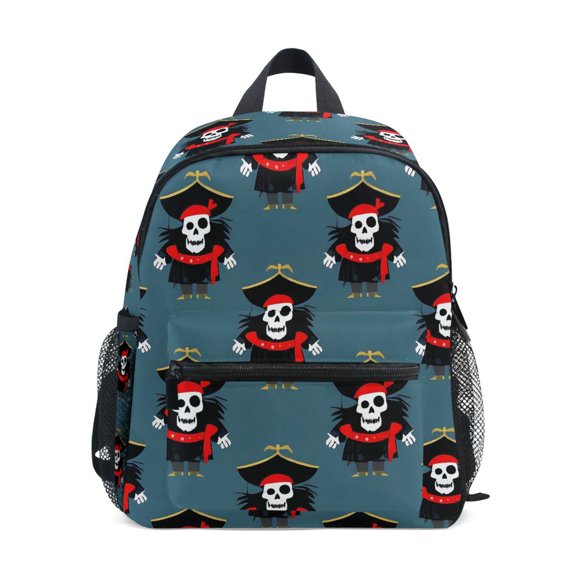 ALAZA Skeleton Cool School Backpack Small Bookbag Mini Bags