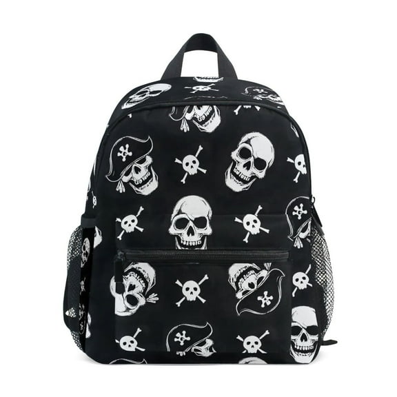 ALAZA Skull Pattern School Backpack Small Bookbag Mini Bags