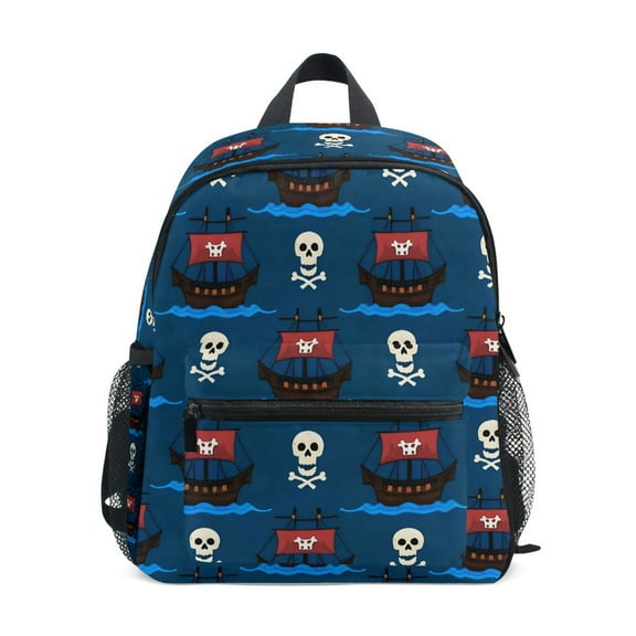 ALAZA Skulls School Backpack Small Bookbag Mini Bags