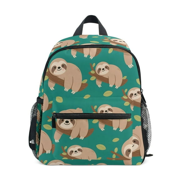 ALAZA Sloth on Tree Branch School Backpack Small Bookbag Mini Bags