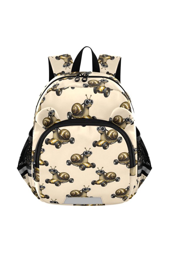 Snails Racer Mini Backpack School Bookbag Age 3-7 Medium