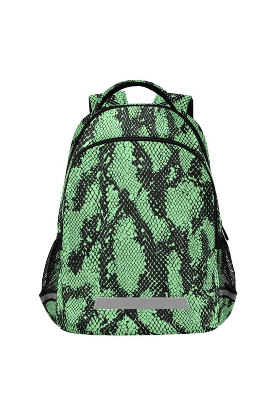 Snake Pattern-1 Pattern Backpack Elementary School Bags Student Bookbag Travel Rucksack