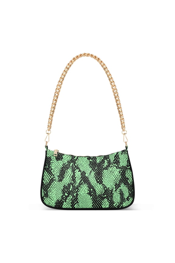 Snake Pattern-1 Women's Chain Shoulder Bag Hobo Handbag Tote Crossbody Purse
