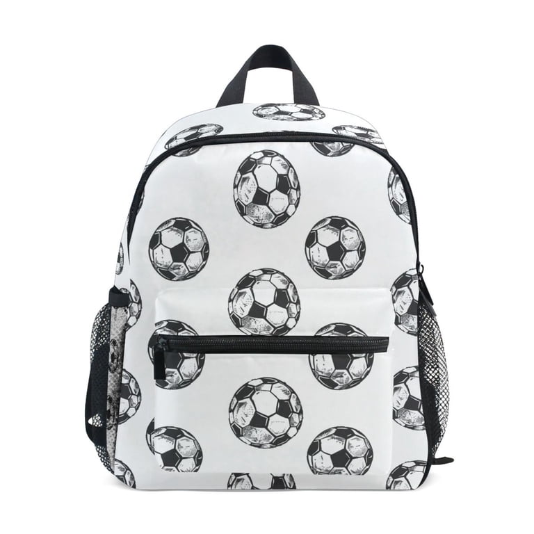 football mini backpack ALAZA Soccer Balls Football Pattern School Backpack Small Bookbag Mini Bags
