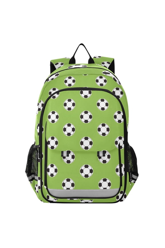Soccer Balls-z1 Laptop Backpack Purse Travel Bag Casual School Bookbag Rucksack for Women Men