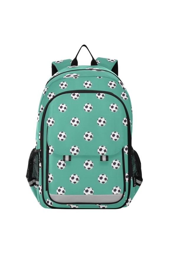 Soccer Balls-z2 Laptop Backpack Purse Travel Bag Casual School Bookbag Rucksack for Women Men