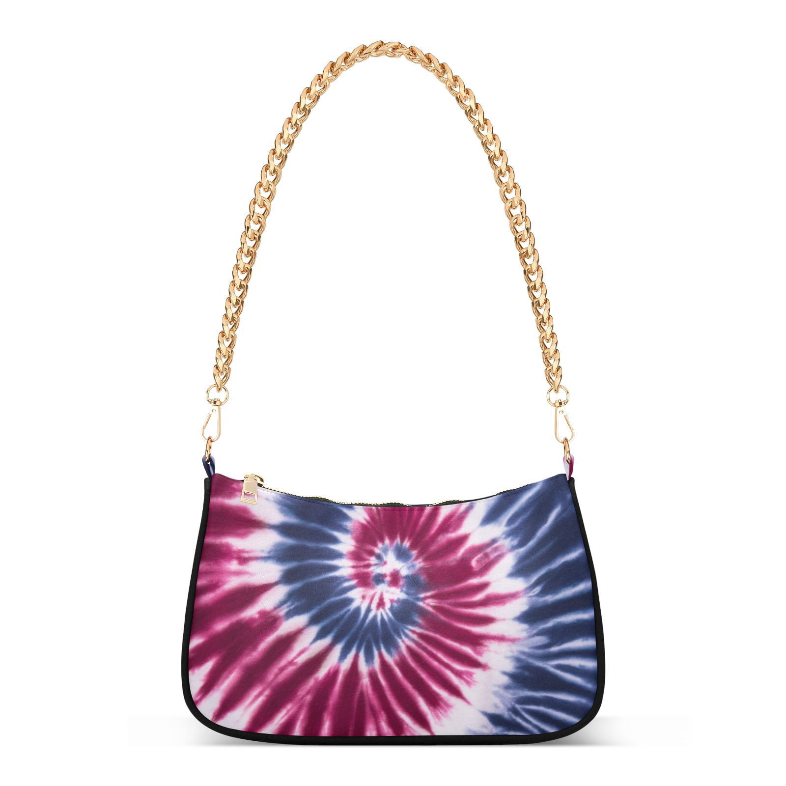 ALAZA Spiral Tie Dye Pattern Shoulder Bag Purse for Women Tote Handbag ...