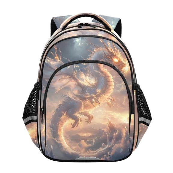ALAZA Spread Wings Dragon School Backpack Elementary Bag Bookbag Travel Rucksack
