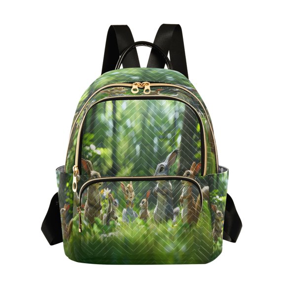 ALAZA Squirrel in Forest Womens Travel Laptop Backpack Large Daypack Ladies Shoulder Bags S