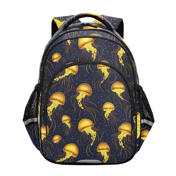 ALAZA Starry Jellyfish School Backpack Elementary Bag Bookbag Travel Rucksack