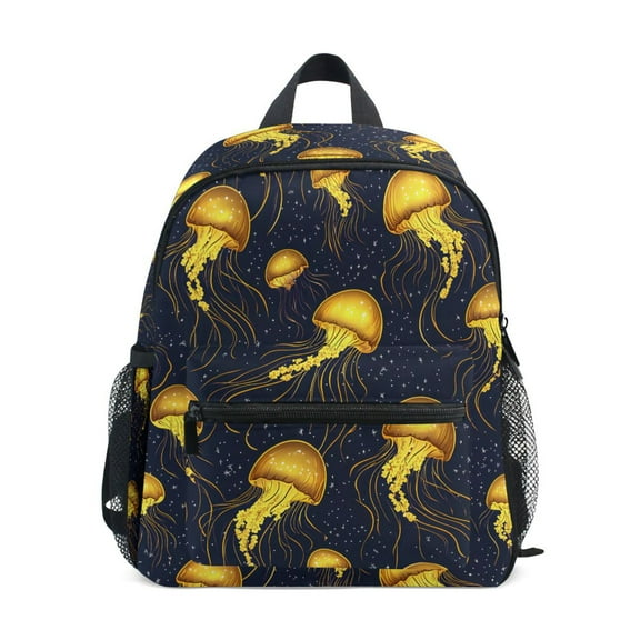 ALAZA Starry Jellyfish School Backpack Small Bookbag Mini Bags