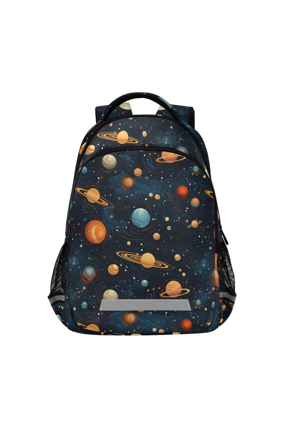 Starry Sky Night Backpack Elementary School Bag Bookbag Travel Rucksack