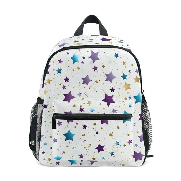 ALAZA Stars Colorful School Backpack Small Bookbag Mini Bags