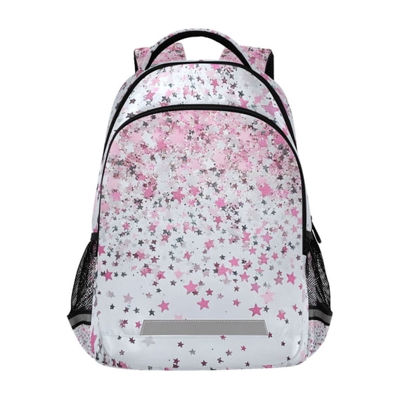 ALAZA Stars Falling Backpack Elementary School Bag Bookbag Travel Rucksack
