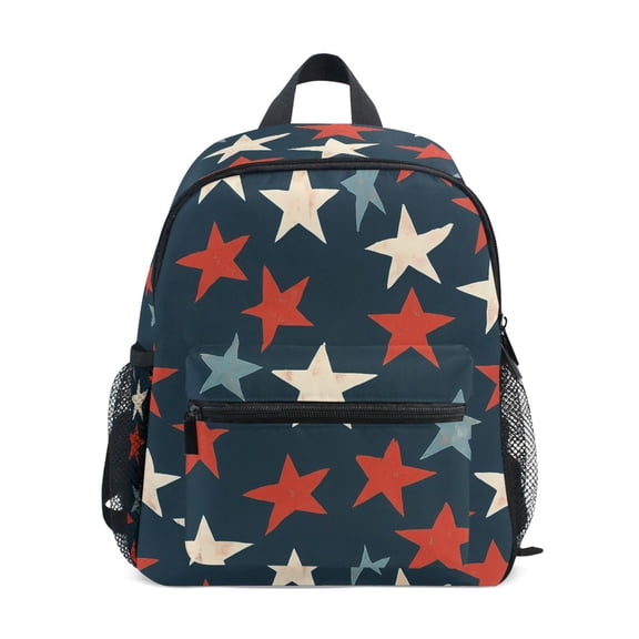 ALAZA Stars Retro School Backpack Small Bookbag Mini Bags