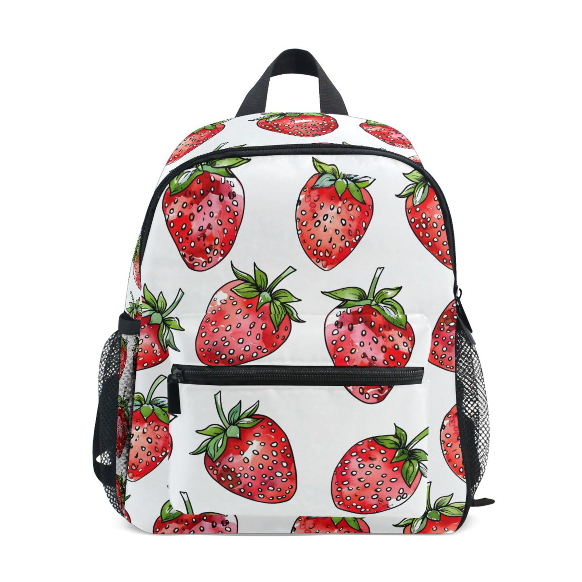 ALAZA Strawberry School Backpack Small Bookbag Mini Bags 