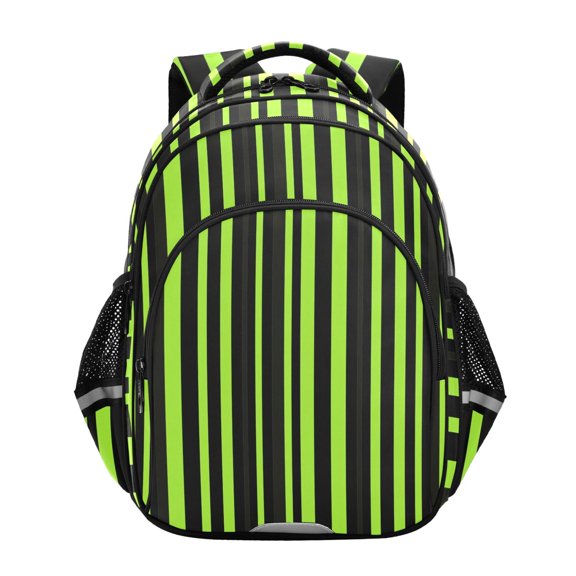 ALAZA Stripes School Backpack Elementary Bag Bookbag Travel Rucksack