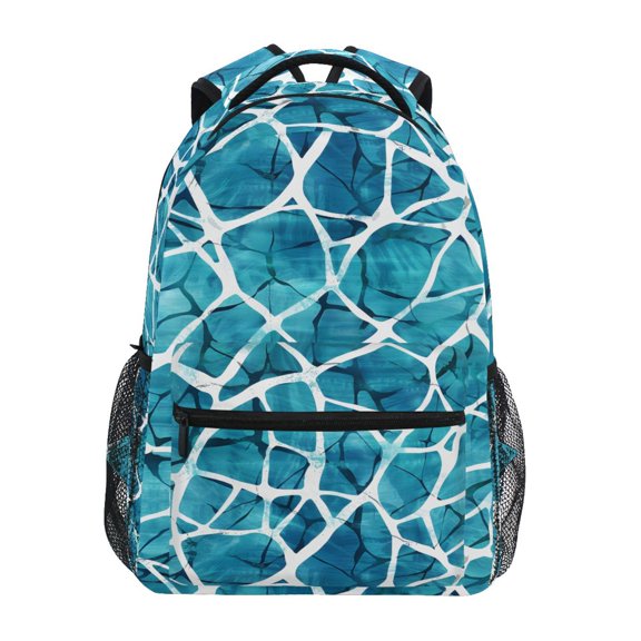 ALAZA Stylish Backpack Abstract Marble Elementary Bookbag Personalized Laptop School Bags Travel Daypack