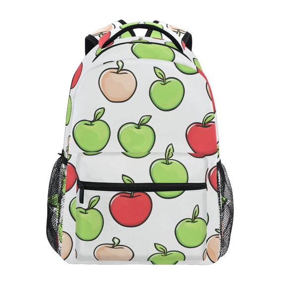 ALAZA Stylish Backpack Apples Fruits Elementary Bookbag Personalized Laptop School Bags Travel Daypack