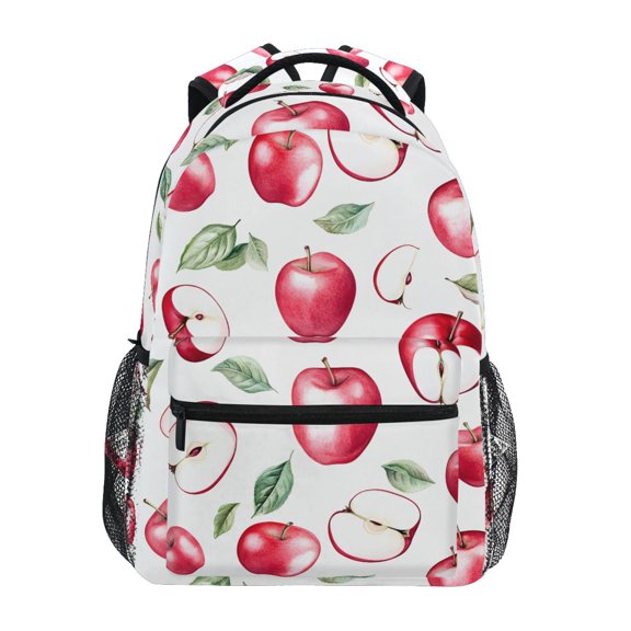 ALAZA Stylish Backpack Apples Pattern Elementary Bookbag Personalized Laptop School Bags Travel Daypack