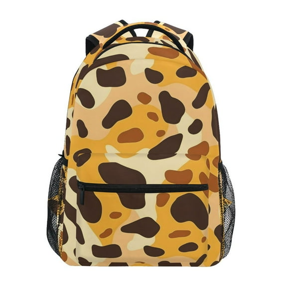 ALAZA Stylish Backpack Art Leopard Pattern Elementary Bookbag Personalized Laptop School Bags Travel Daypack