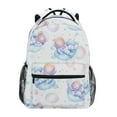 thumbnail image 1 of ALAZA Stylish Backpack Astronaut Bubbles Elementary Bookbag Personalized Laptop School Bags Travel Daypack, 1 of 6