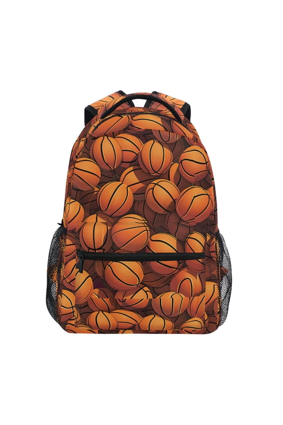 Stylish Backpack Basketball Elementary Bookbag Personalized Laptop School Bags Travel Daypack