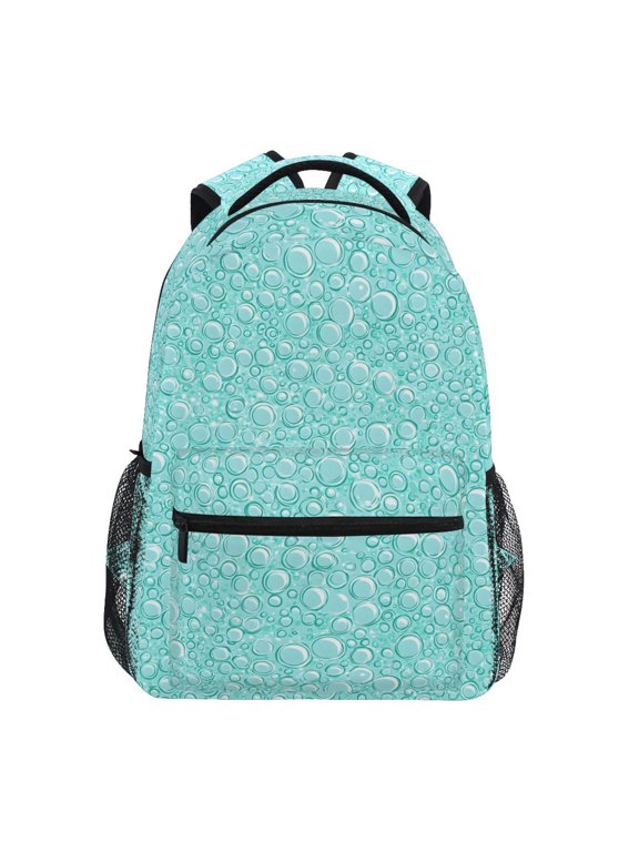 Kids Backpack Bubbles Marble Elementary Bookbag School Bags for Girls Boys Laptop Travel Student Daypack