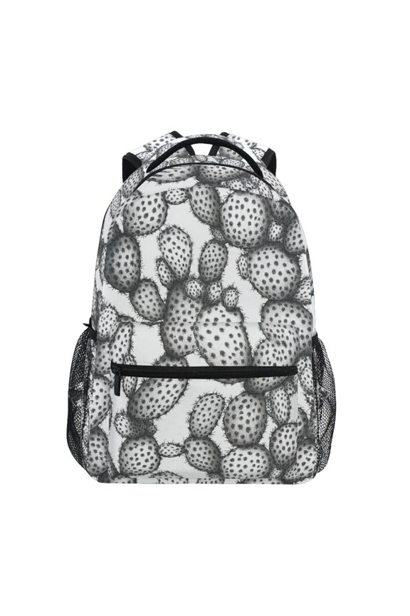 Stylish Backpack Cactus Elementary Bookbag Personalized Laptop School Bags Travel Daypack