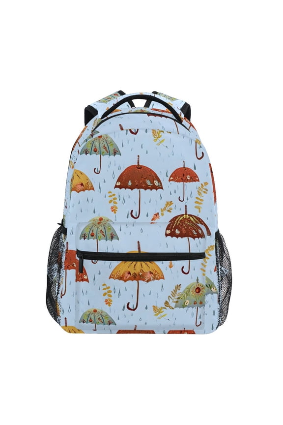 Stylish Backpack Cute Bohemia Umbrellas Elementary Bookbag Personalized Laptop School Bags Travel Daypack