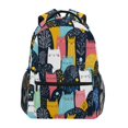 thumbnail image 1 of ALAZA Stylish Backpack Doodle Cute Rabbit Elementary Bookbag Personalized Laptop School Bags Travel Daypack, 1 of 6