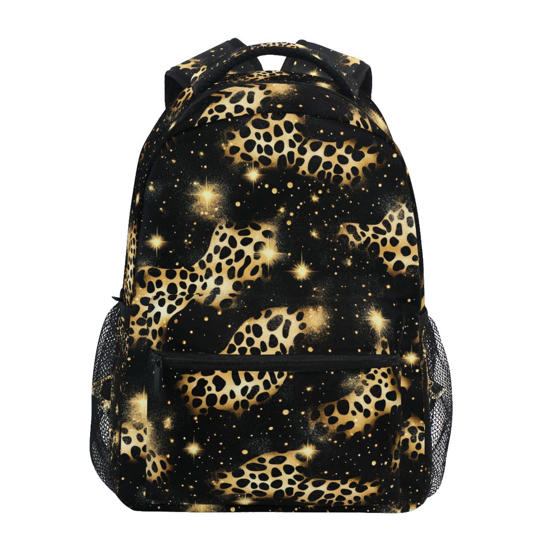 Leopard Print Backpack School Bag Bookbag ALAZA Leopard-a2 Print Backpack Elementary School Bag  main image 3