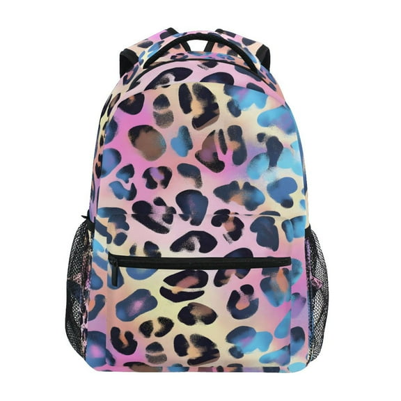 ALAZA Stylish Backpack Leopard-a2 Print Elementary Bookbag Personalized Laptop School Bags Travel Daypack