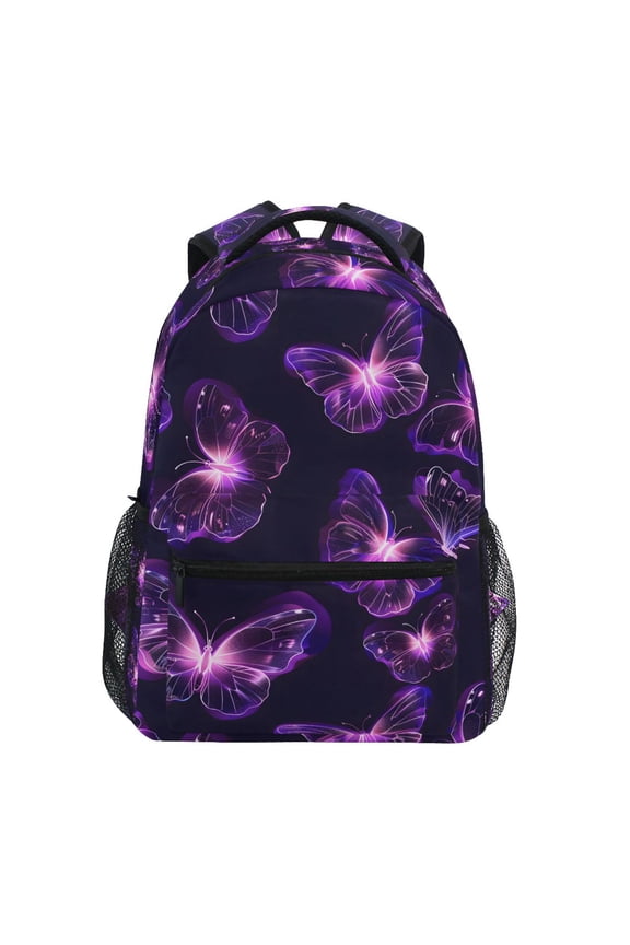Stylish Backpack Magic Cute Butterfly Elementary Bookbag Personalized Laptop School Bags Travel Daypack