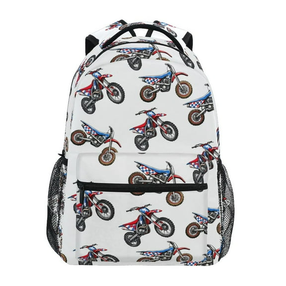 ALAZA Stylish Backpack Mountain Bikes Elementary Bookbag Personalized Laptop School Bags Travel Daypack