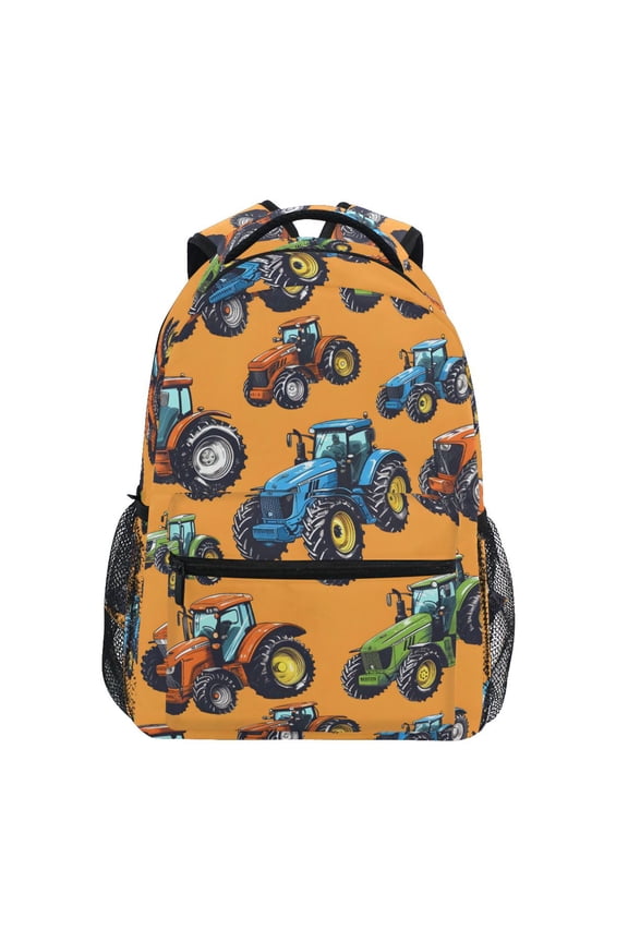Stylish Backpack Off-road Vehicles Cars Elementary Bookbag Personalized Laptop School Bags Travel Daypack