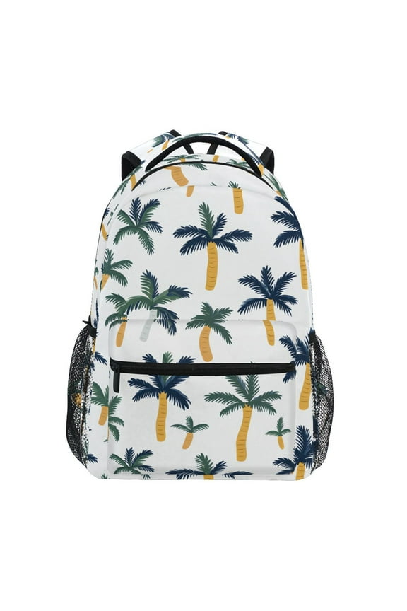 Stylish Backpack Palm Tree-a6 Elementary Bookbag Personalized Laptop School Bags Travel Daypack
