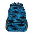 thumbnail image 1 of ALAZA Stylish Backpack Shark Silhouette-s1 Elementary Bookbag Personalized Laptop School Bags Travel Daypack, 1 of 6
