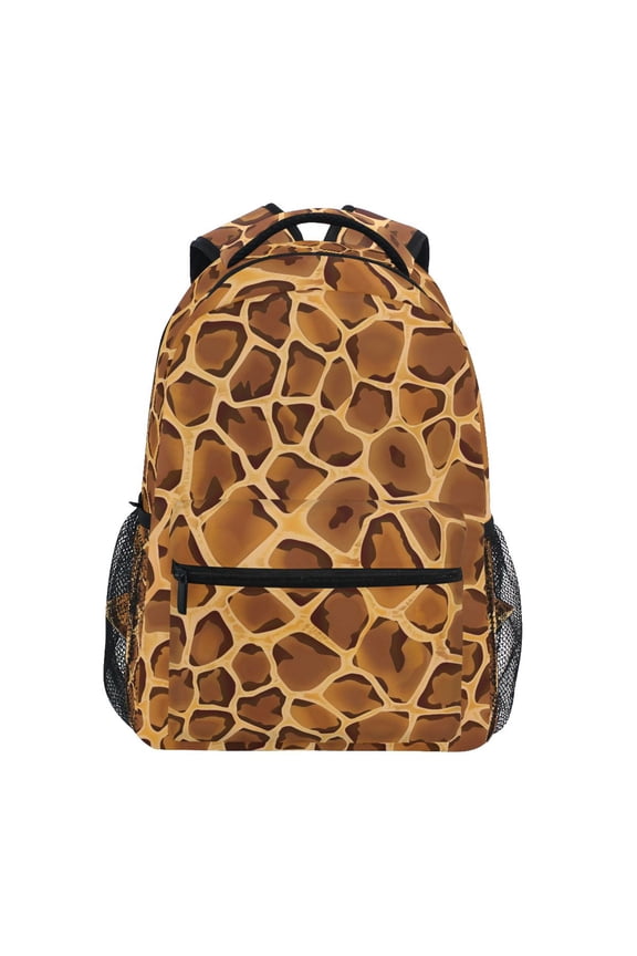 Stylish Backpack Snake Animal Skin Elementary Bookbag Personalized Laptop School Bags Travel Daypack