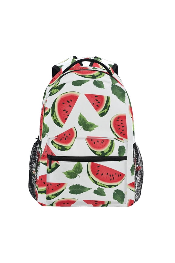 Stylish Backpack Watermelons Elementary Bookbag Personalized Laptop School Bags Travel Daypack