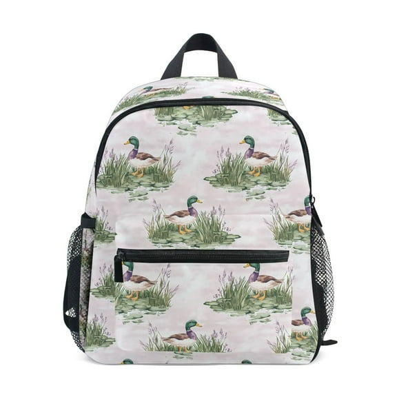ALAZA Summer Ducks School Backpack Small Bookbag Mini Bags