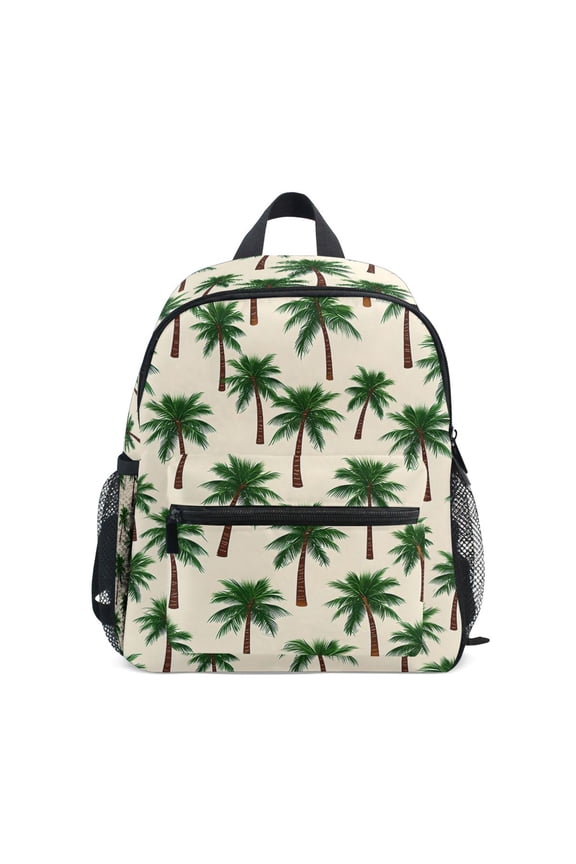Summer Palm Tree-a1 School Backpack Small Bookbag Mini Bags